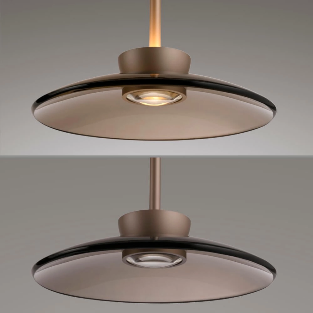 Hanglamp Pure Moon brons Paul Neuhaus 4012248383933