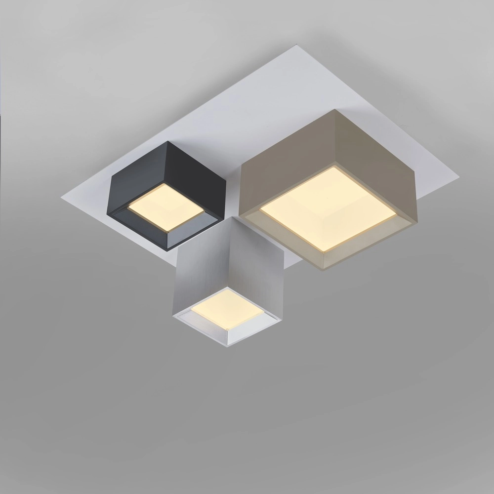 Led plafondlamp Pure Manhattan 3-lichts Paul Neuhaus 4012248396872