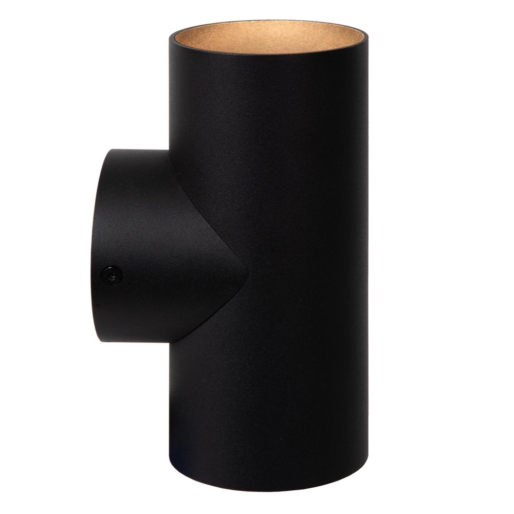 Wandspot Bondi up & down zwart Lucide 5411212093684