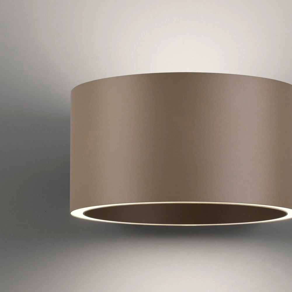 Wandlamp Pure Clipse brons 19,7cm Paul Neuhaus 4012248384091