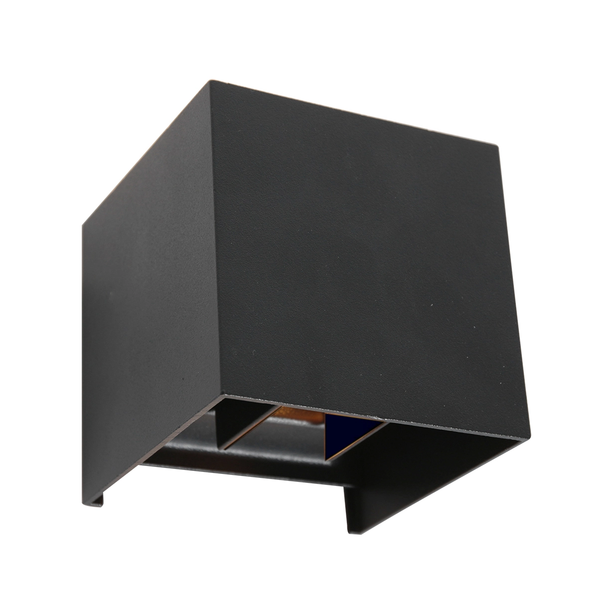 Up down light sensor Logan 10cm - zwart