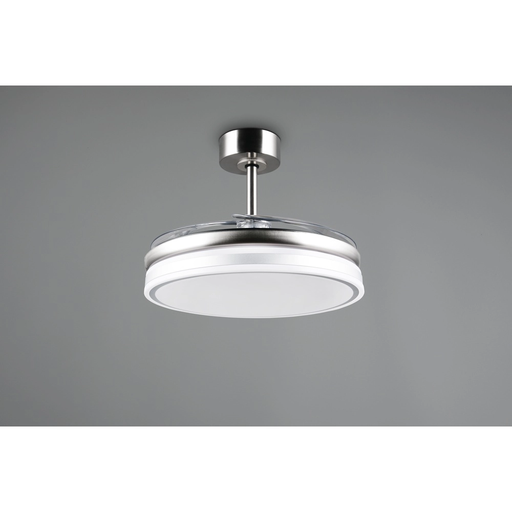 Ventilator Volda nikkel Ø 106cm Trio 4017807689075