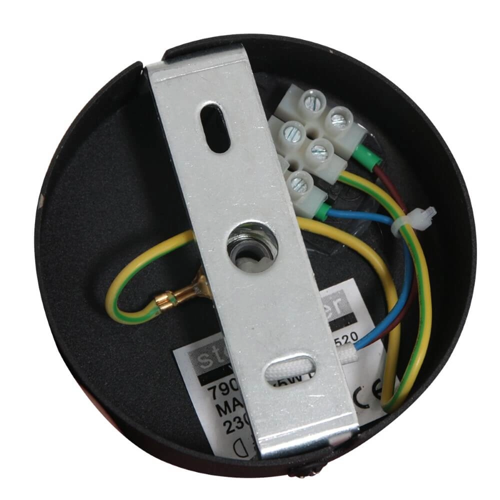 Led opbouwspot Natasja LED zwart Steinhauer 8712746134964
