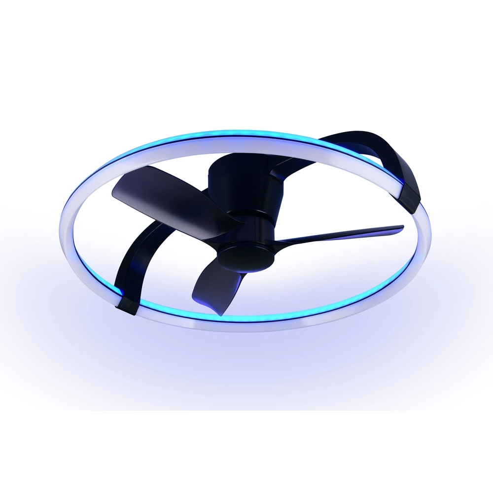 Smarthome ventilator Stockholm zwart Ø 73,5 Tuya Trio 4017807693133