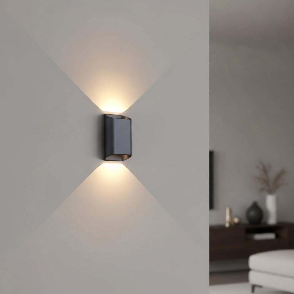 Wandlamp Diaz S Zwart