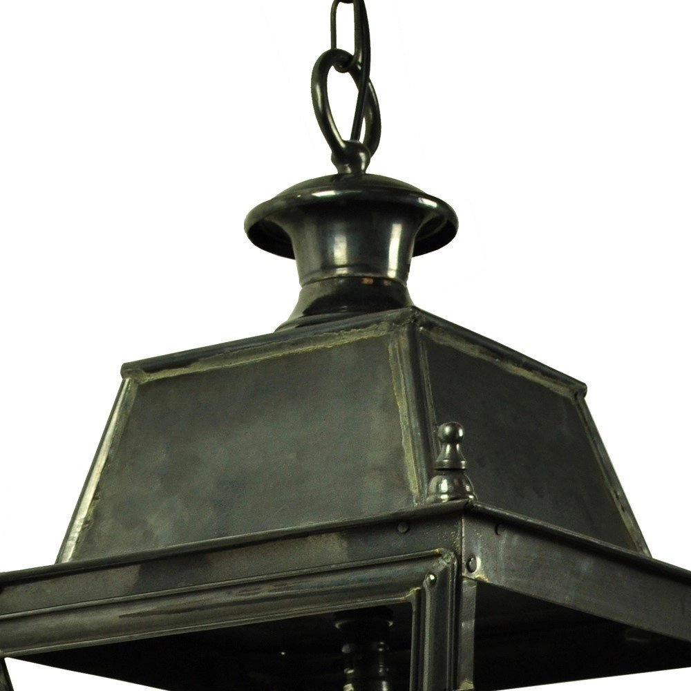 Landelijke hanglamp Balmoral 70cm - antiek koper (ANT) Limehouse