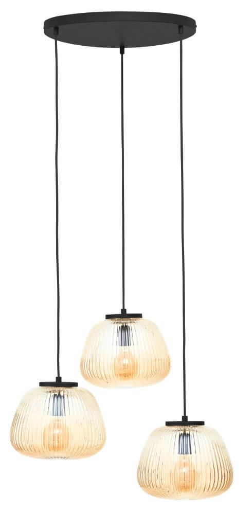 3-lichts hanglamp Kaizen rond Brilliant 4004353430107