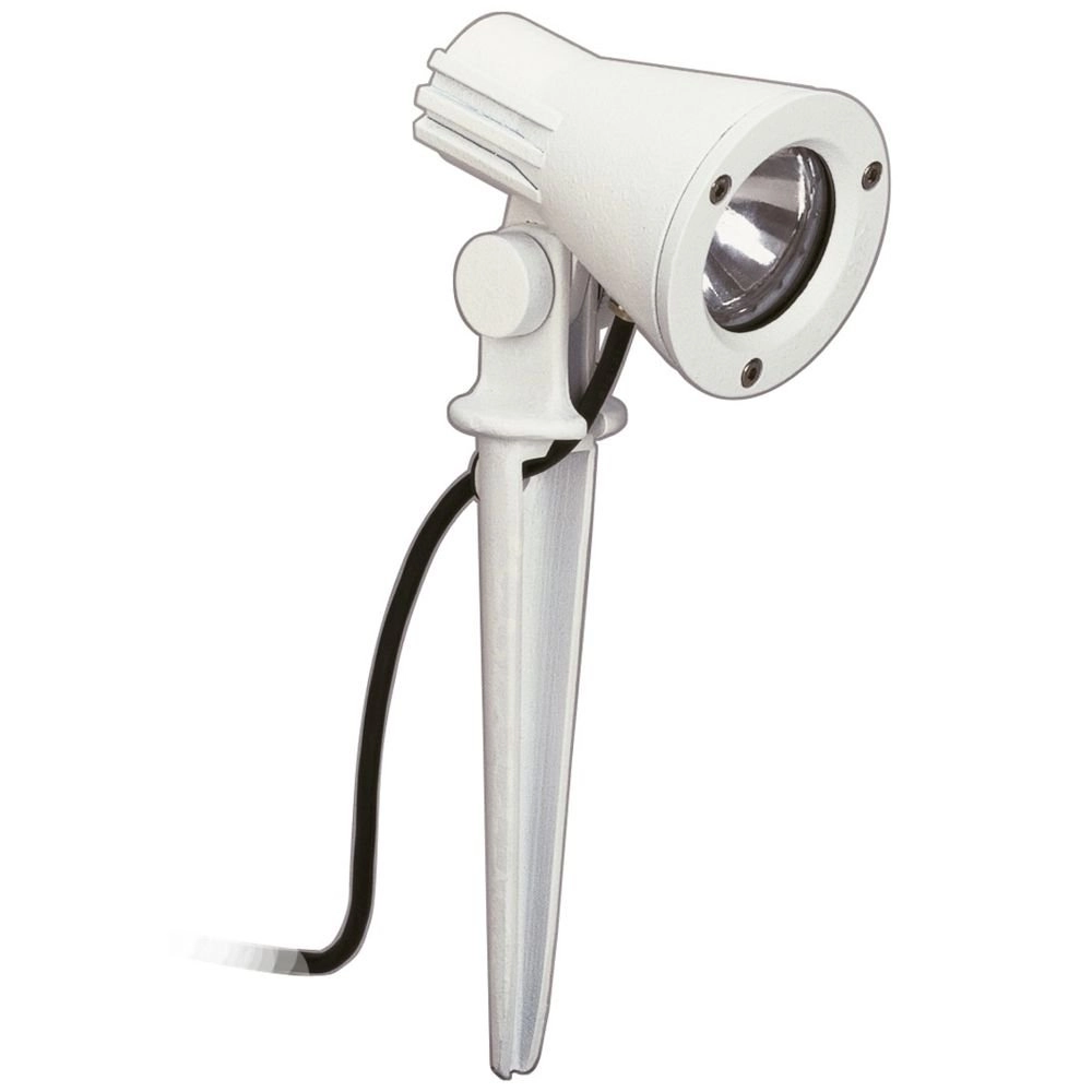 Tuinspot e27 Orientable op pin - wit Tuinspot e27 Orientable op pin - wit
