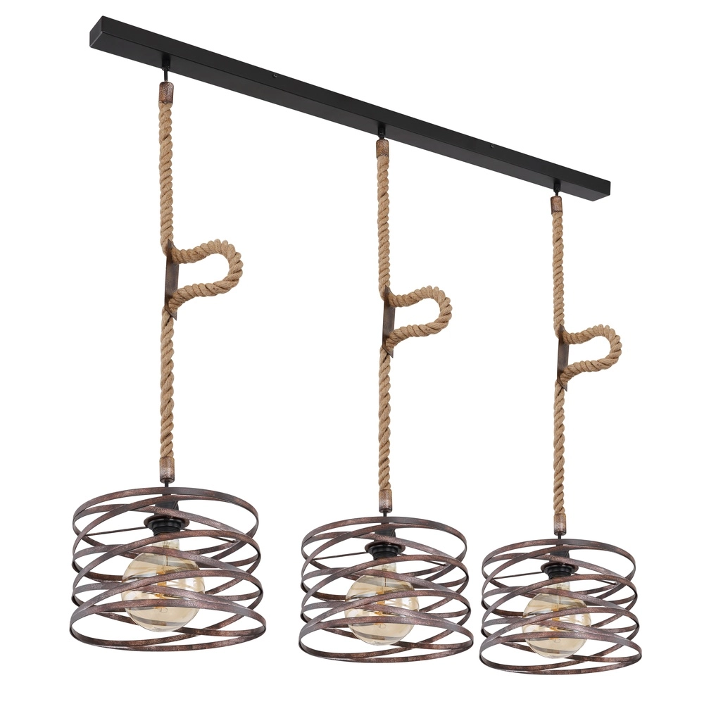 Touwlamp Marco zwart Globo 9007371429257