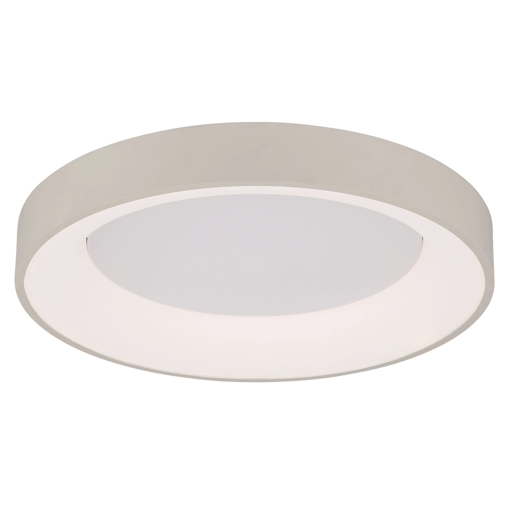 Moderne plafondlamp Gallegos zand bruin Ø 50cm Globo 9007371566969