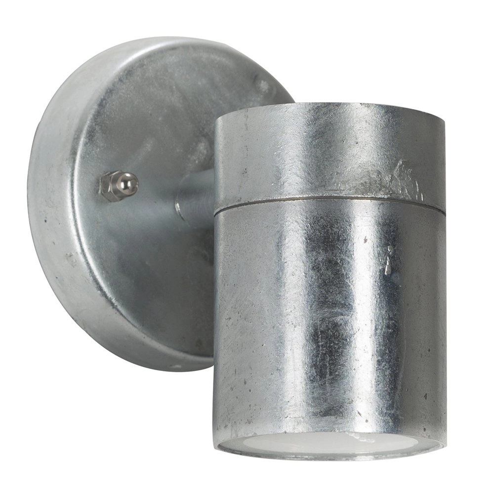 Muurspot Downlighter verzinkt