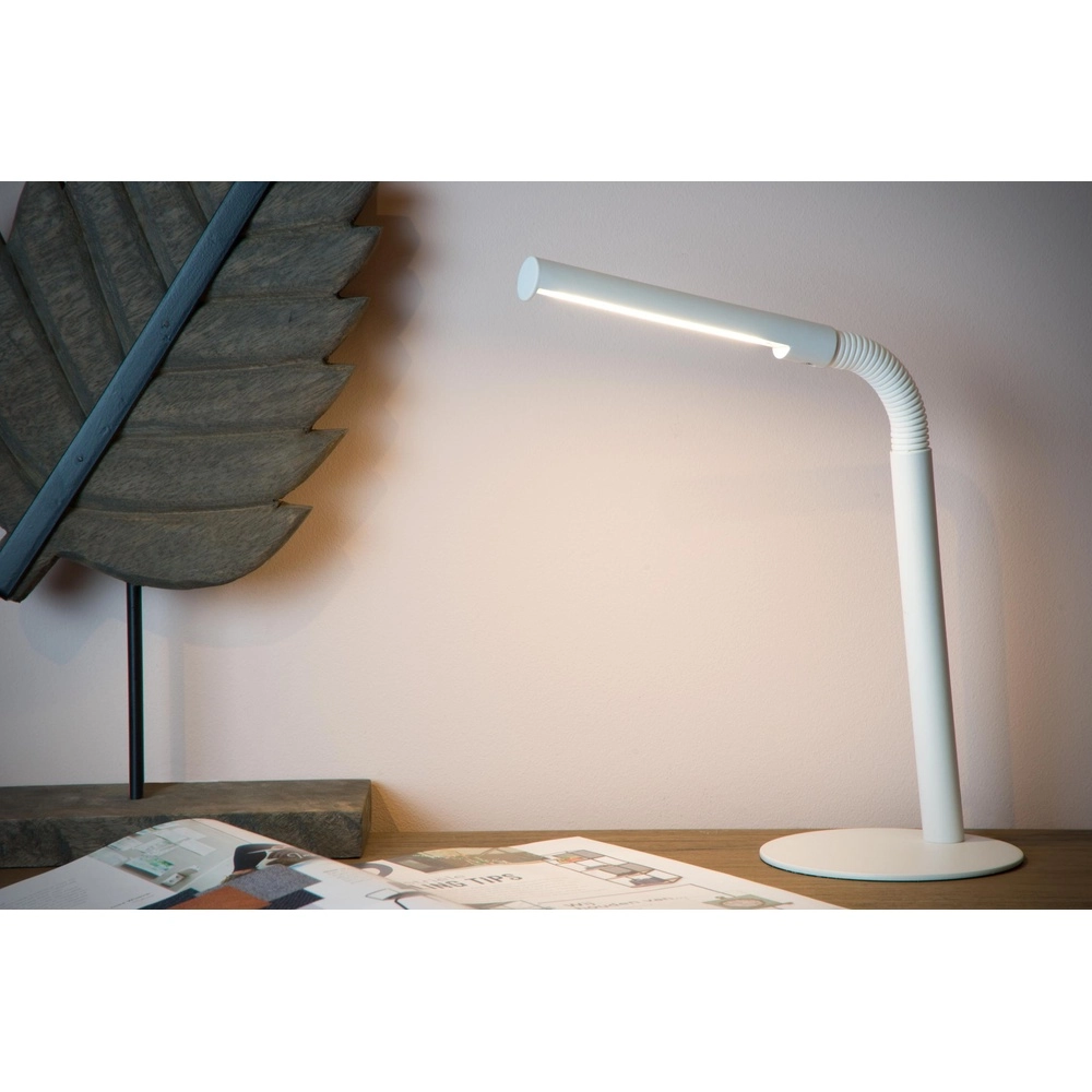 Bureaulamp Gilly wit