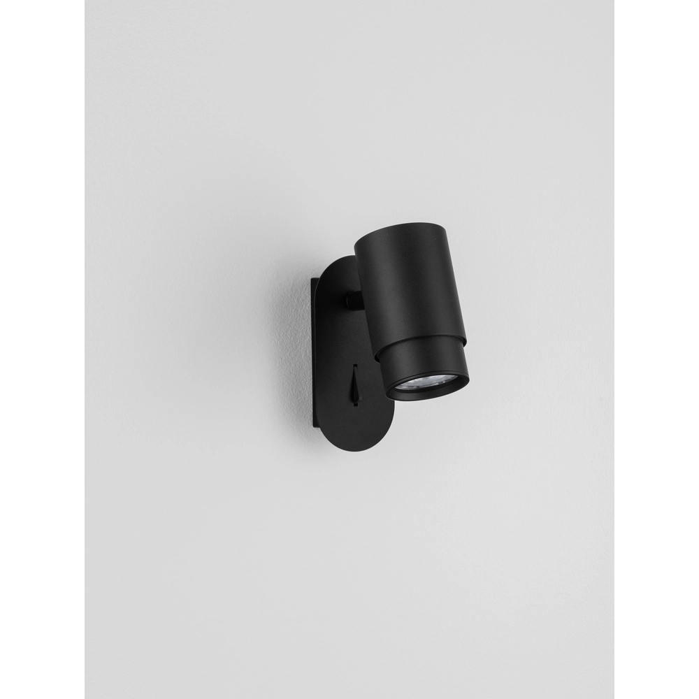 Bedlampje Nime zwart Lyora 5212017476388
