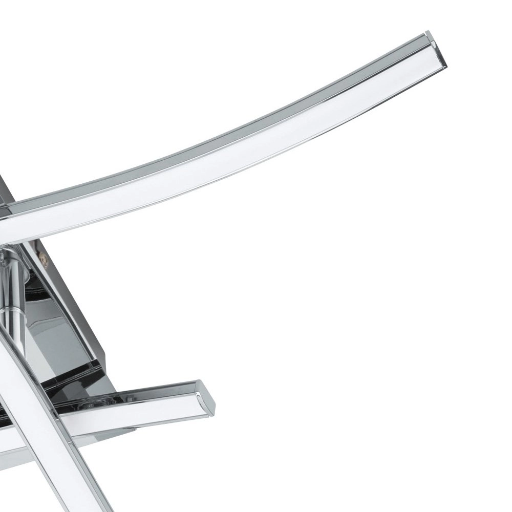 Design plafondlamp Valmora 4-lichts grijs Eglo 9002759963279