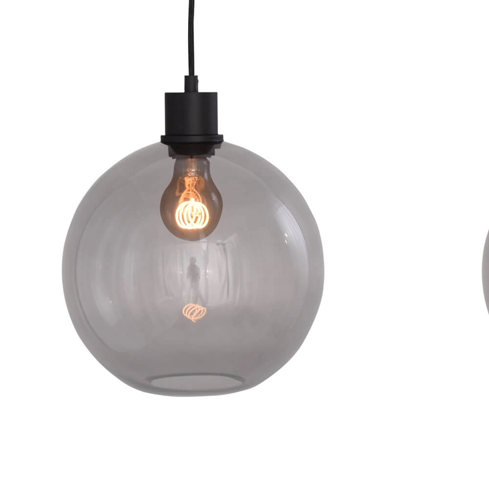 Hanglamp Lazise 3x Ø 25cm zwart Masterlight 8718121303451