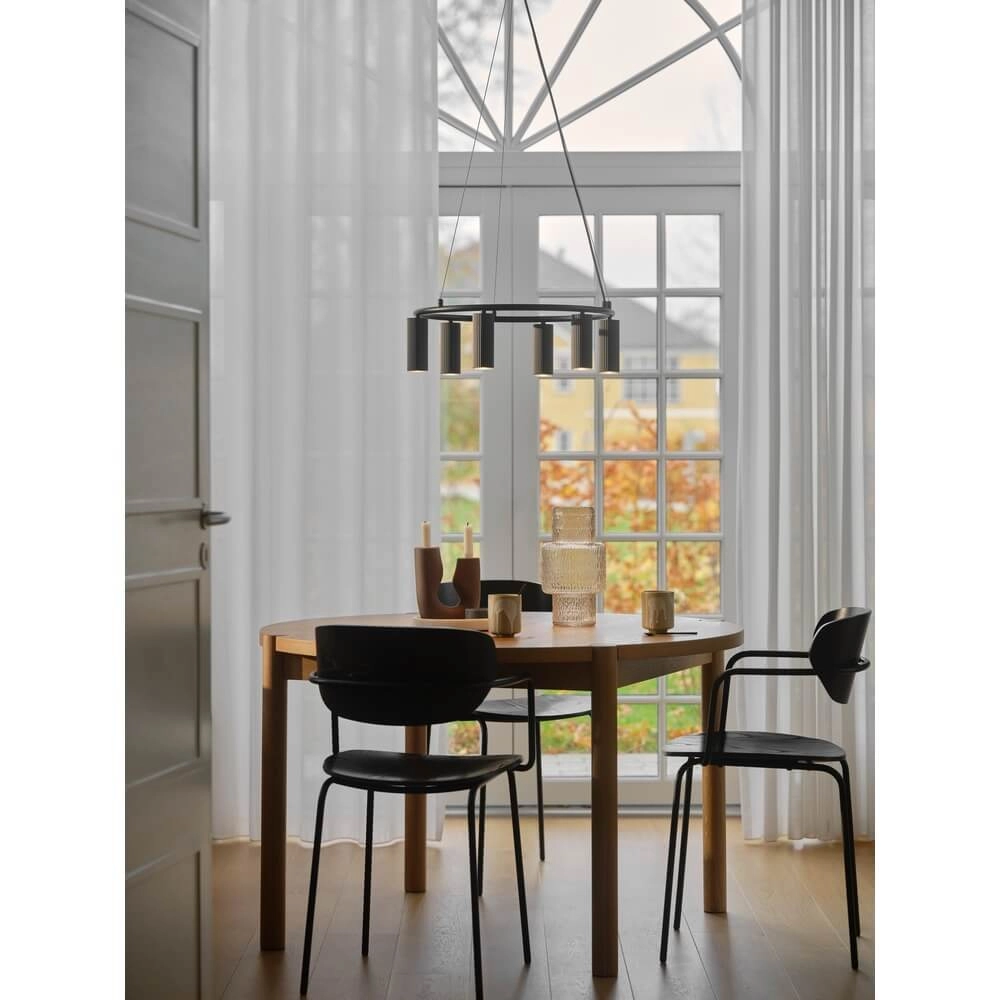 Design hanglamp Vico zwart 6-lichts Nordlux 5704924024481