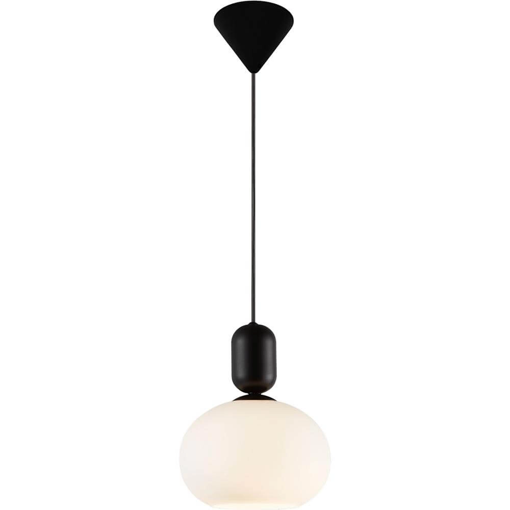 Hanglamp Notti zwart met wit