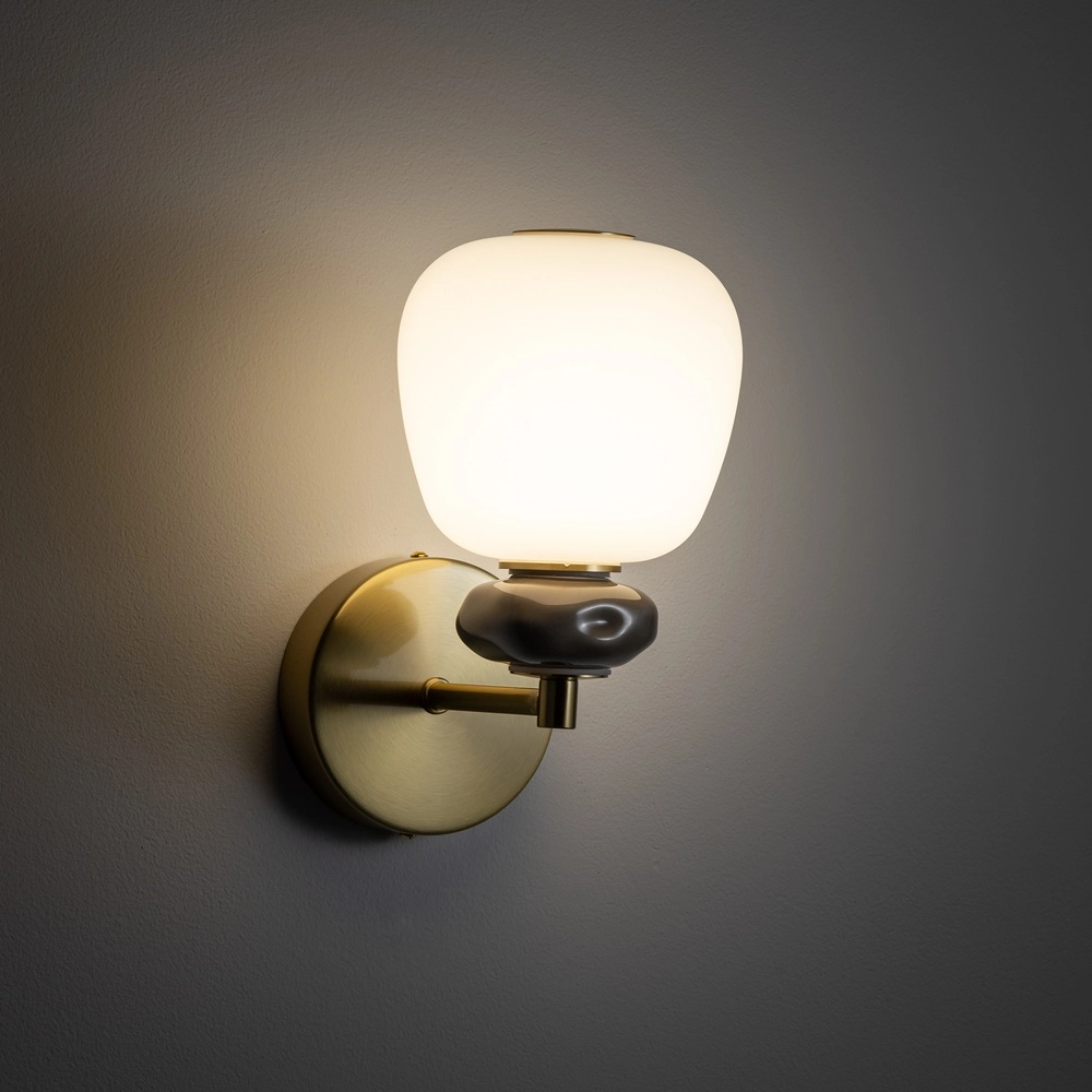 Wandlamp Ceramic Led keramiek en glas Lyora 5903139117036
