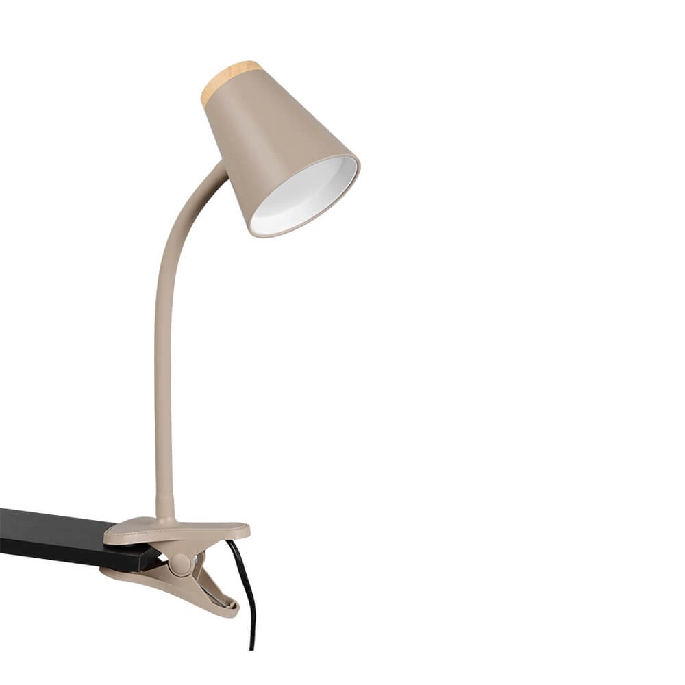 Klemlampje Pongo crème Trio 4017807642834