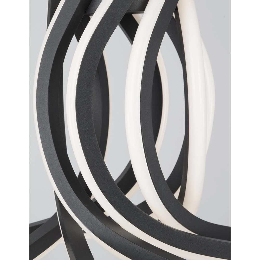 Design hanglamp Narvi M zwart Ø 80cm Lyora 5212017424198