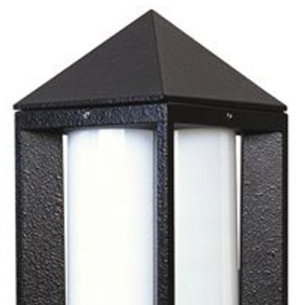 Zwarte buitenlamp wand Triangle 31cm Albert 4007235602128