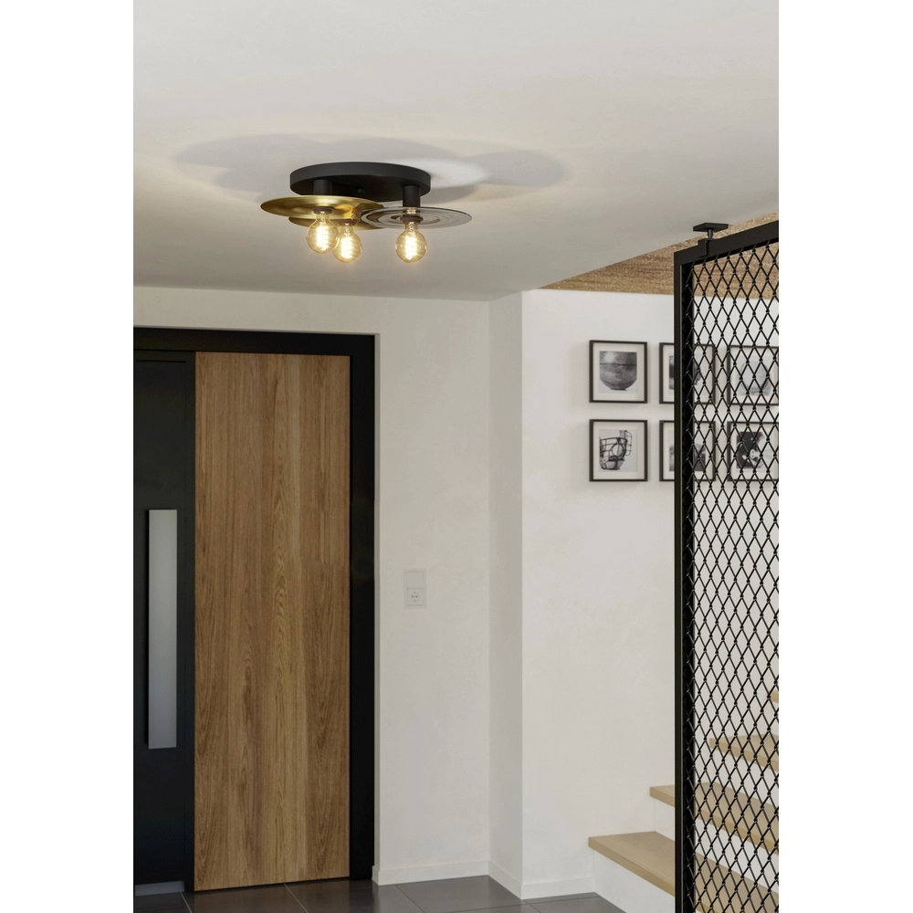 Design plafondlamp Lintmill Ø 53cm - 3x E27 Eglo 9002759440275