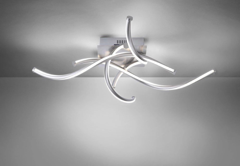 Smart plafondlamp Q-Malina 4x12,5w - 2700-5000K metaalgrijs Paul Neuhaus 4012248324677