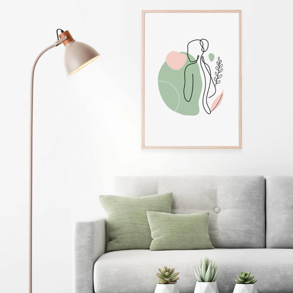 Staande lamp Erena taupe Brilliant 4004353413018