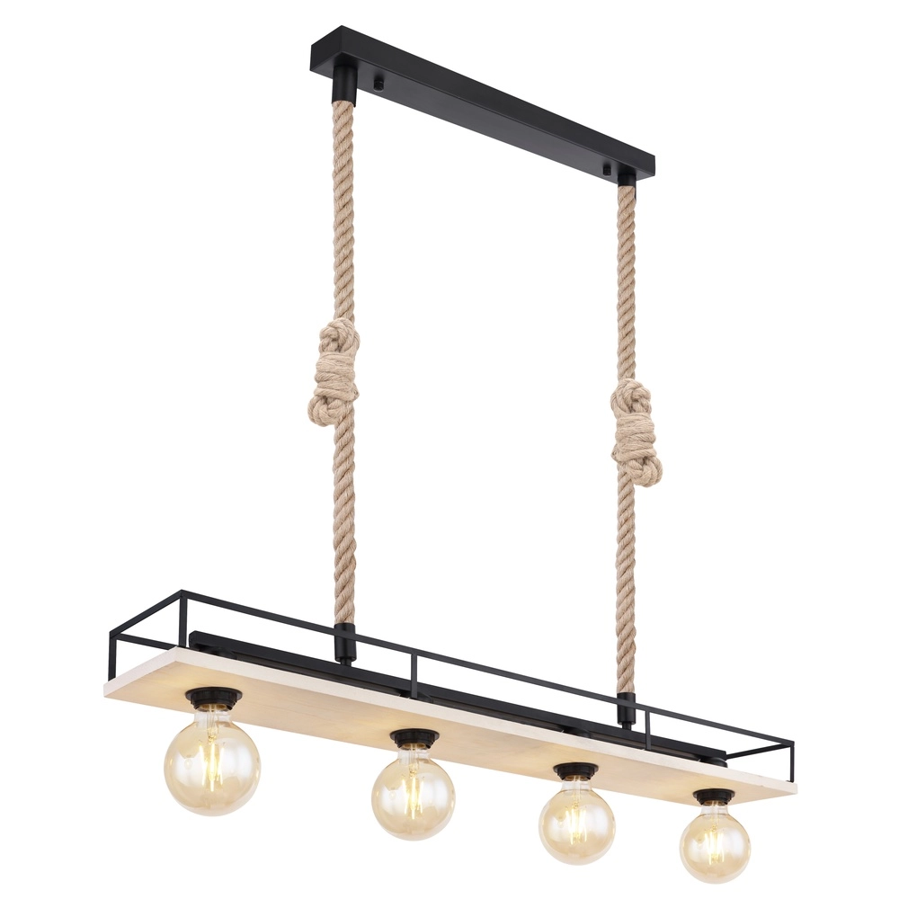 Hanglamp Trixi touw Globo 9007371419609