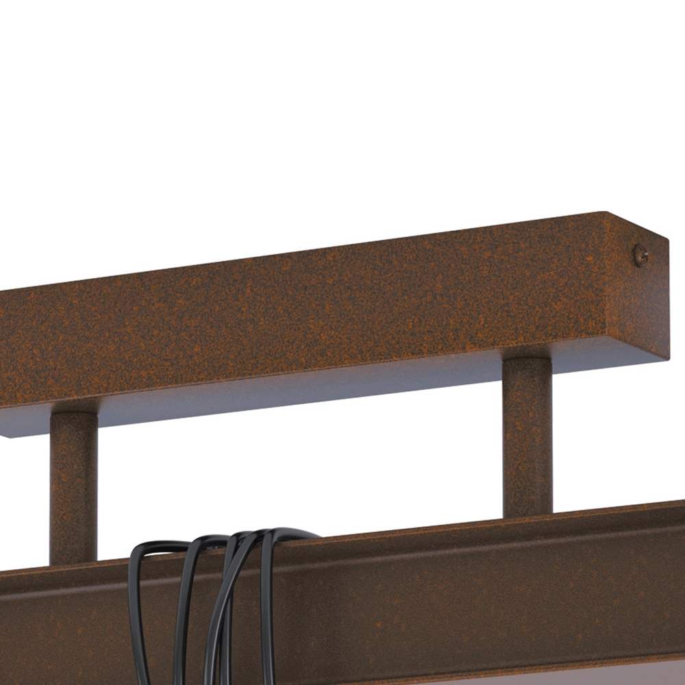 Roestbruine plafondlamp Townshend 4 Eglo 9002759435226