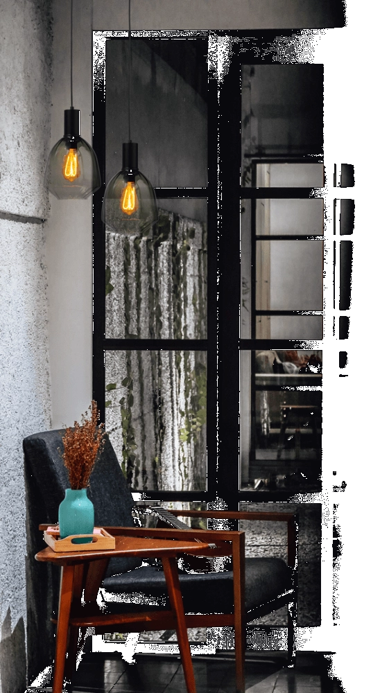 Hanglamp zwart Porto met Nicolette green glas - Ø 20cm Masterlight 8718121269382