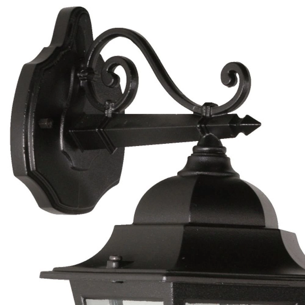 Muurlamp klassiek Teccia Down 33cm donker groen Franssen 8019093027025