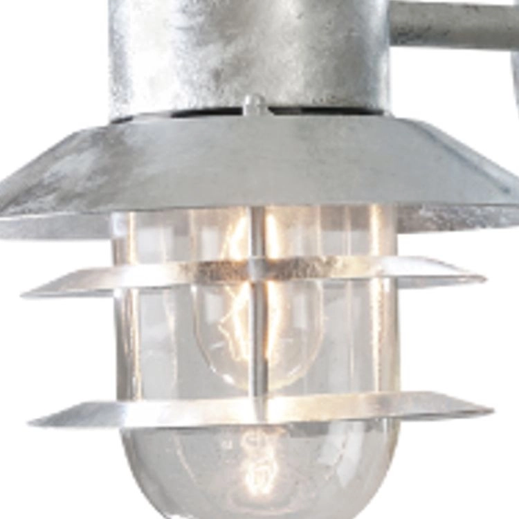 Landelijke wandlamp Modena Down 22cm zinkgrijs KonstSmide 7318307310320