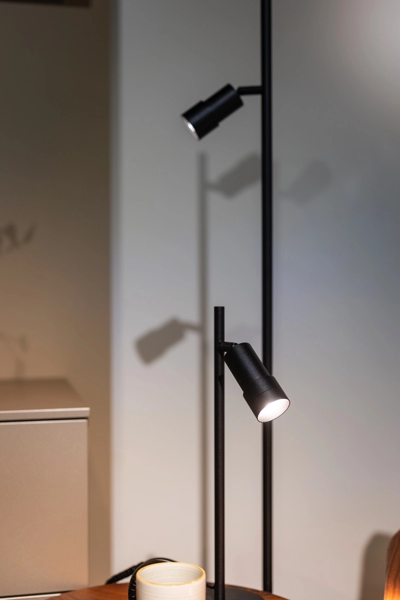 Dubbele led leeslamp Liam zwart ETH 8720195310662