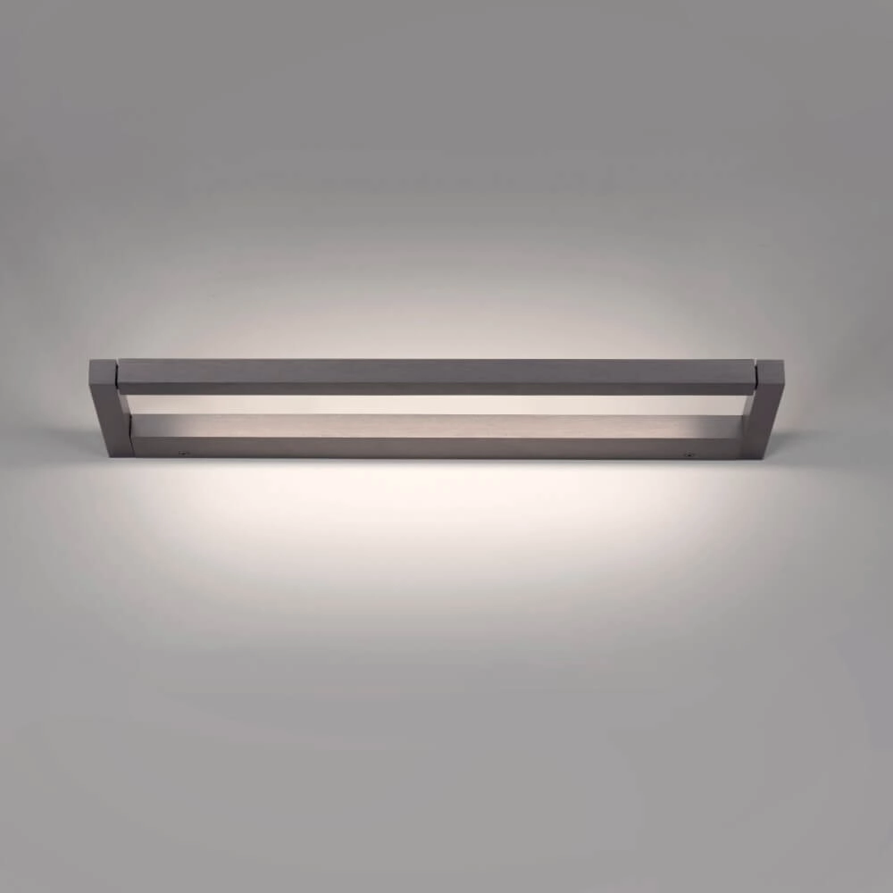 Strakke wandlamp Pure Puro grijs 50cm Paul Neuhaus 4012248384206