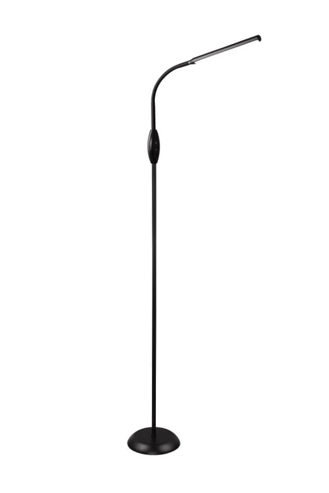 Leeslamp Toro zwart  145cm Trio 4017807600681