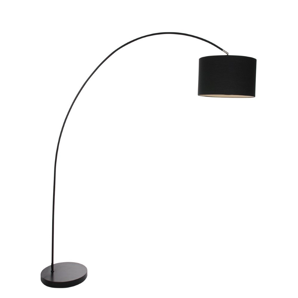 Zwarte booglamp Solva