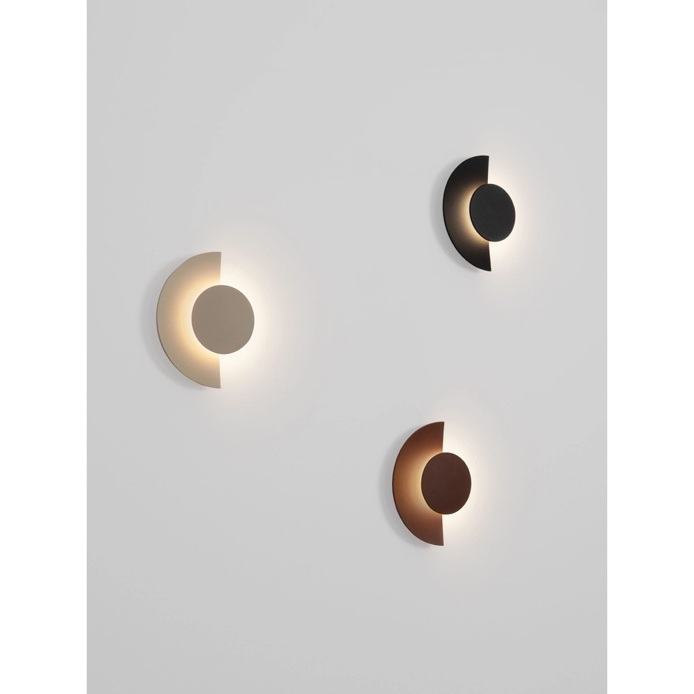 Moderne wandlamp Gloo roestbruin - 3000K Lyora 5212017497277
