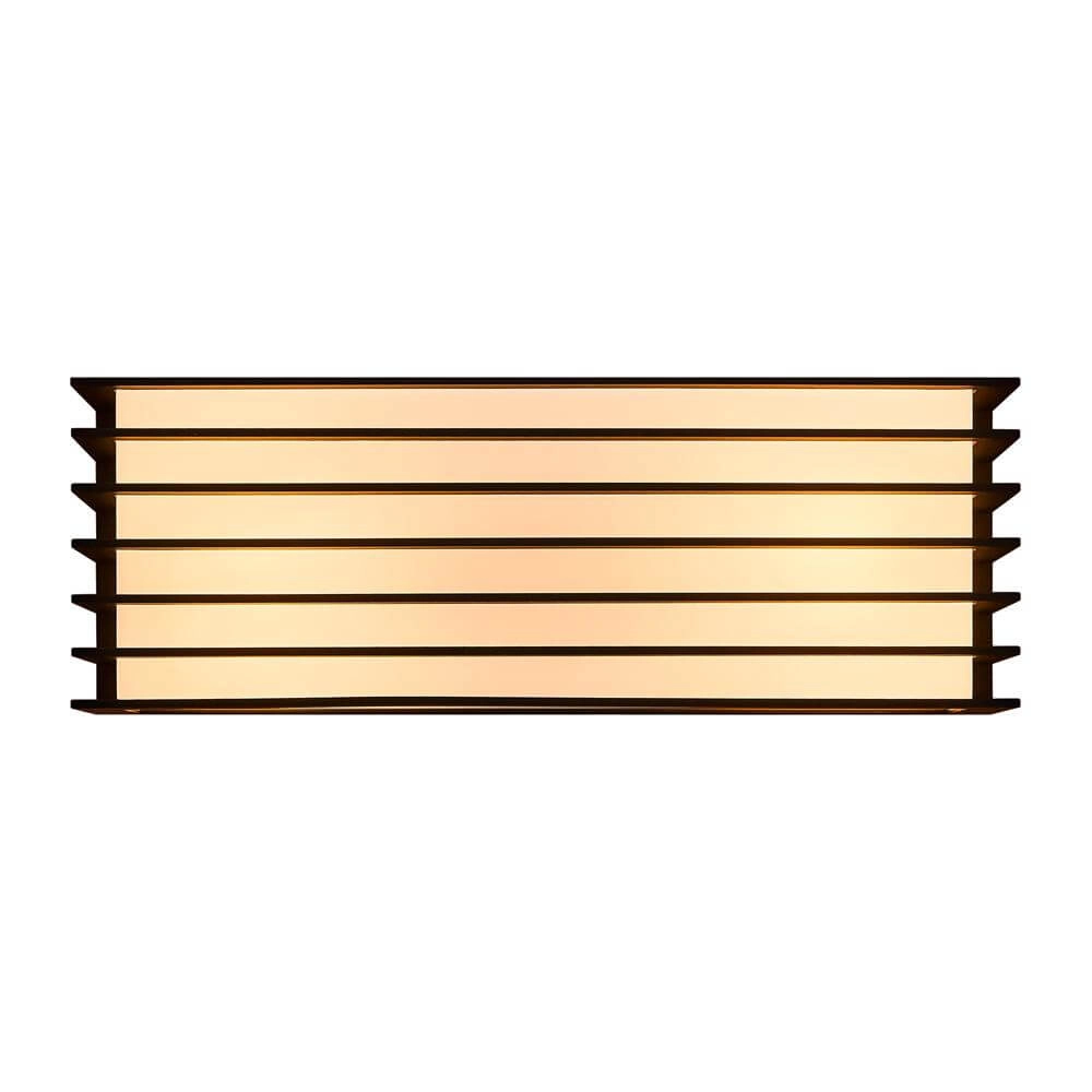 Wandamp Fluctus zwart rechthoek Nordlux 5704924015601