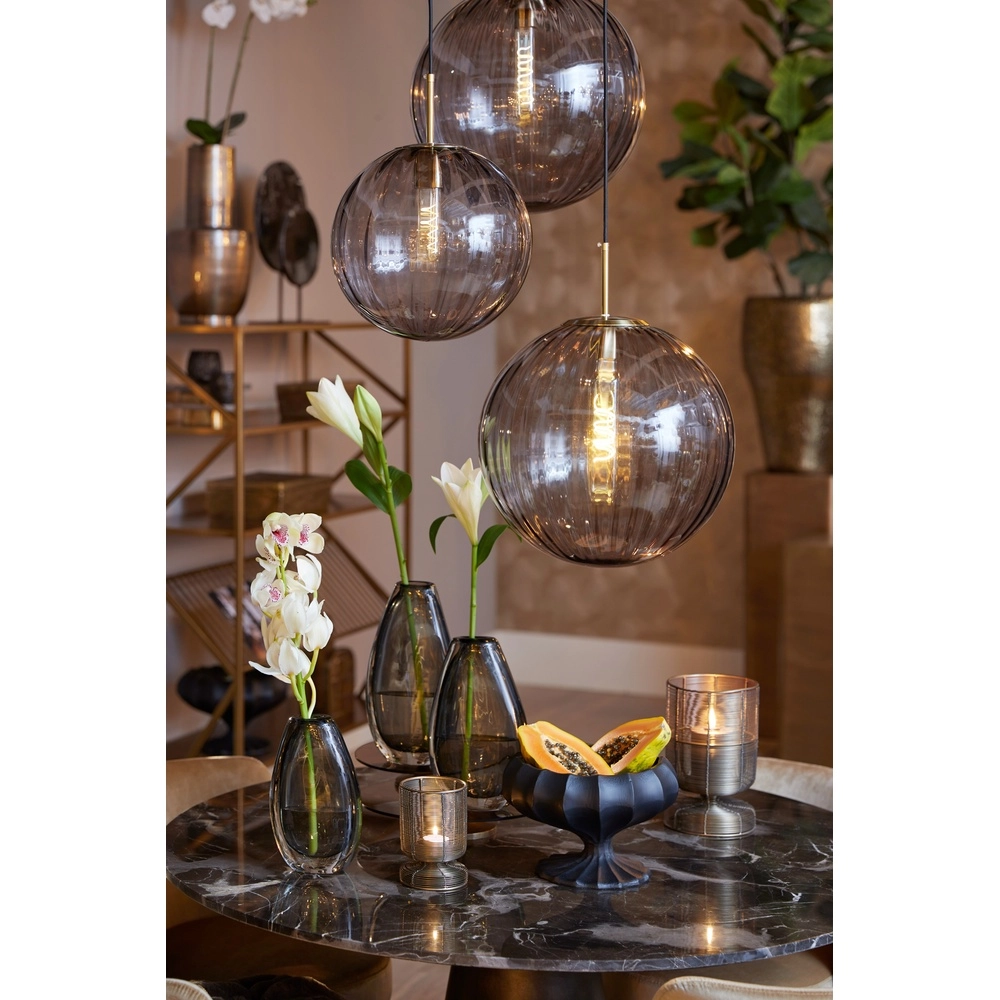 Hanglamp Magdala Ø 40cm smoke Light & Living 8717807636289