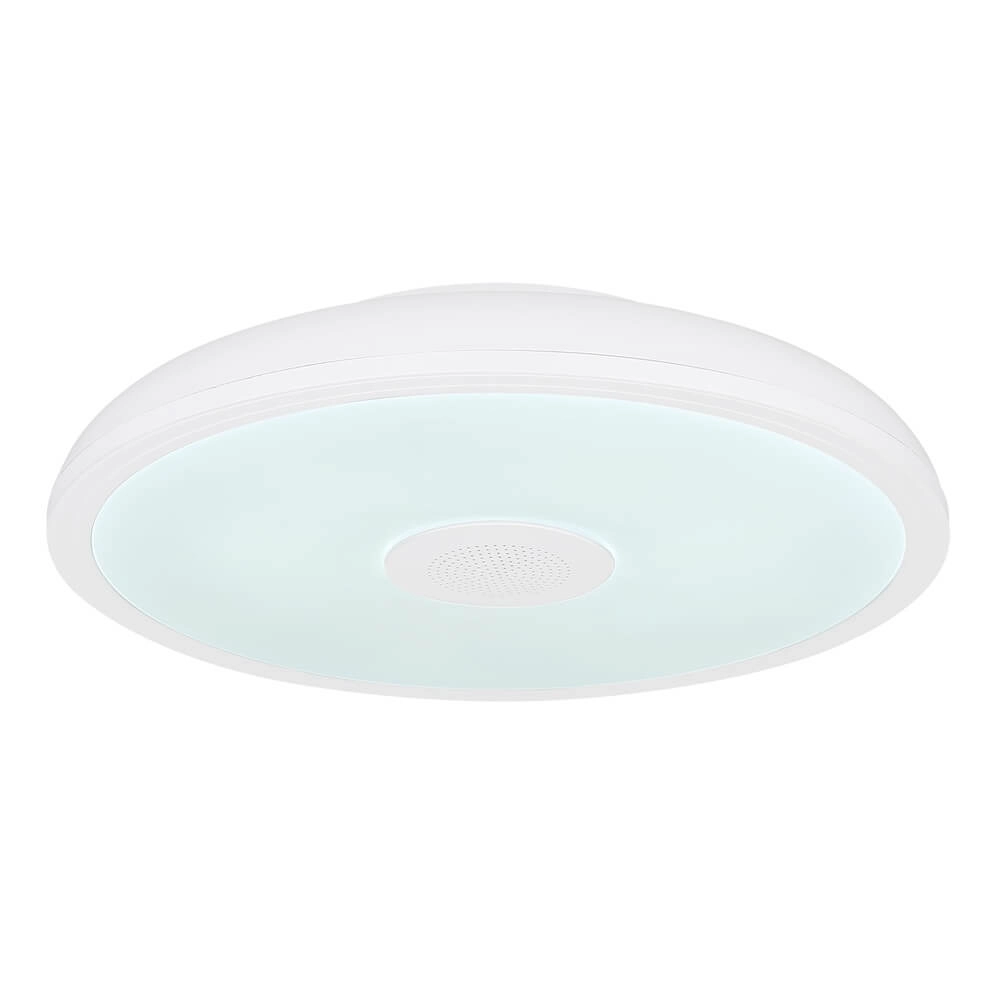 Witte plafonniere Raffy Ø 28cm Globo 9007371421848