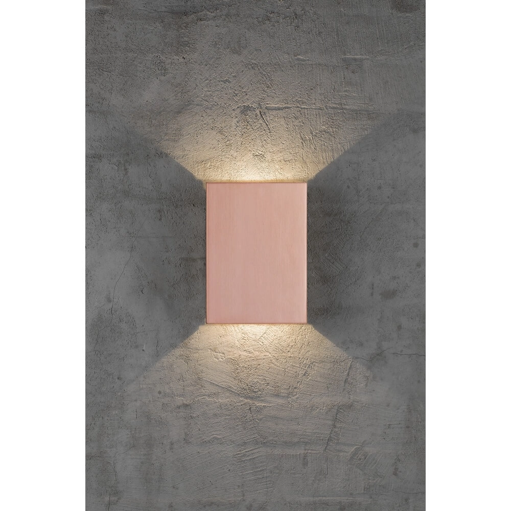Wandlamp koper Fold breed design Nordlux 5704924000591