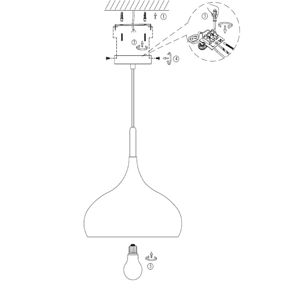 Design hanglamp Mexlite 33 Steinhauer 8712746104332