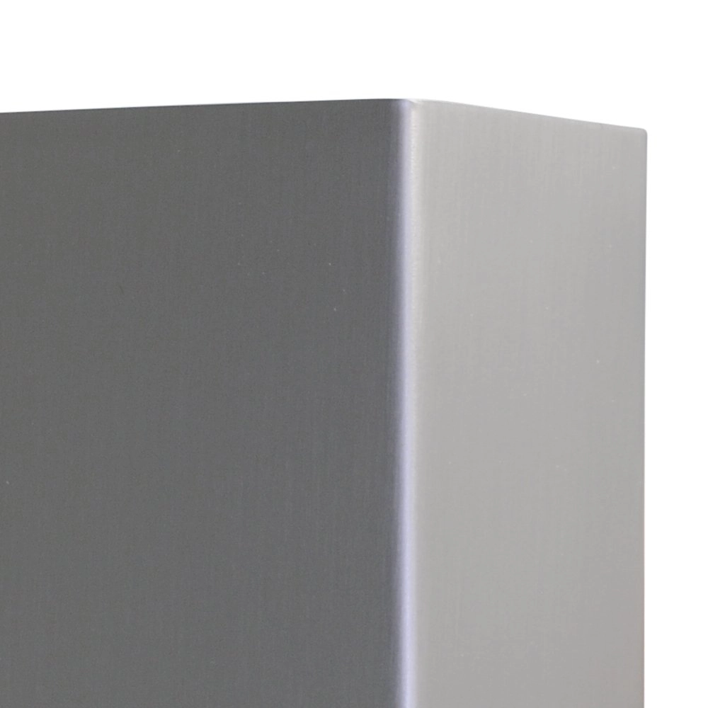 Wandlamp Up - Down Metallico metaalgrijs Masterlight 8718121162942