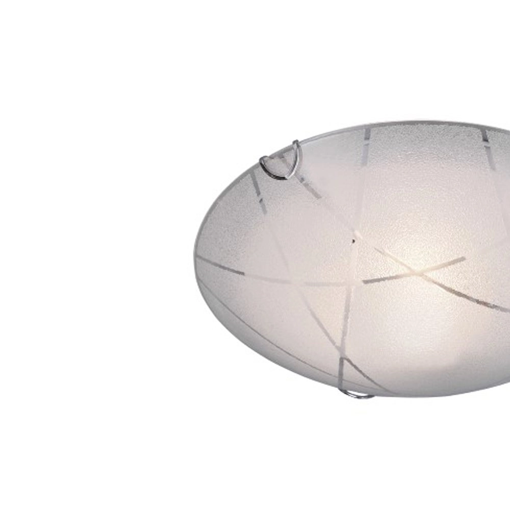 Plafonnière Sandrina 30cm wit Trio 4017807398601