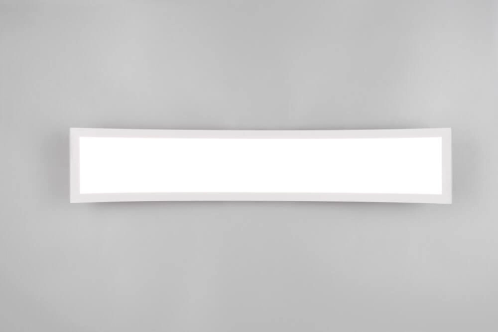 Gebogen plafondlamp Sigma wit Trio 4017807614923