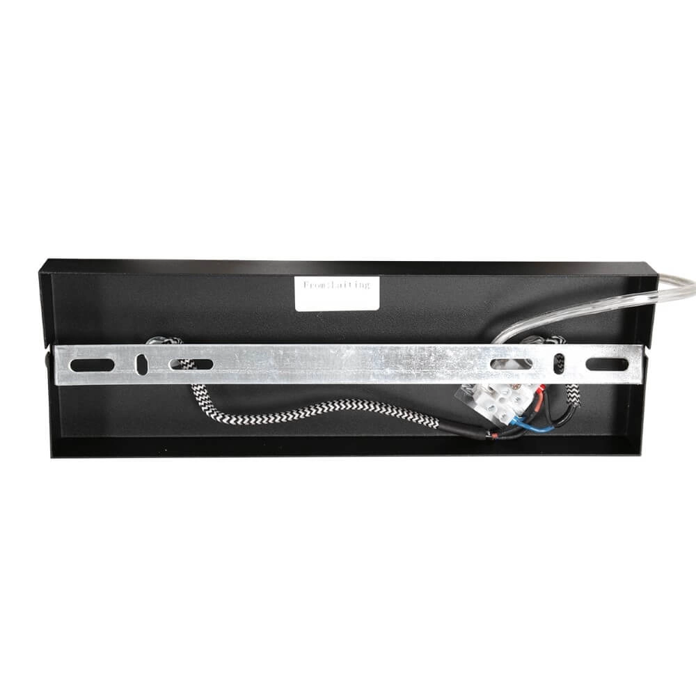 Zwarte plafondlamp Ornoir 2-lichts Steinhauer 8712746151411