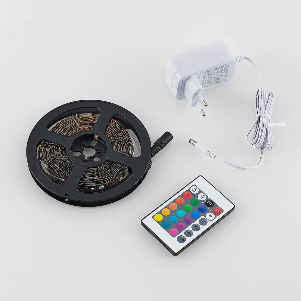 Ledstrip Gaming Grip RGB 5m zwart Trio 4017807577327