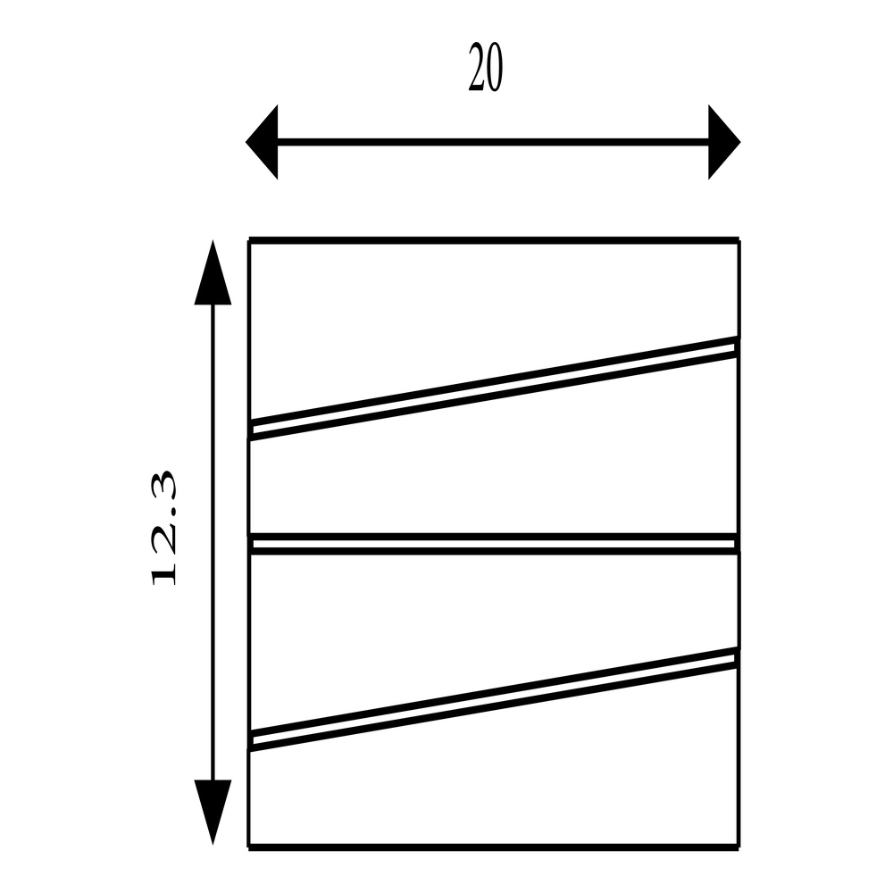 Design wandlamp Section zwart Searchlight 5053423302034