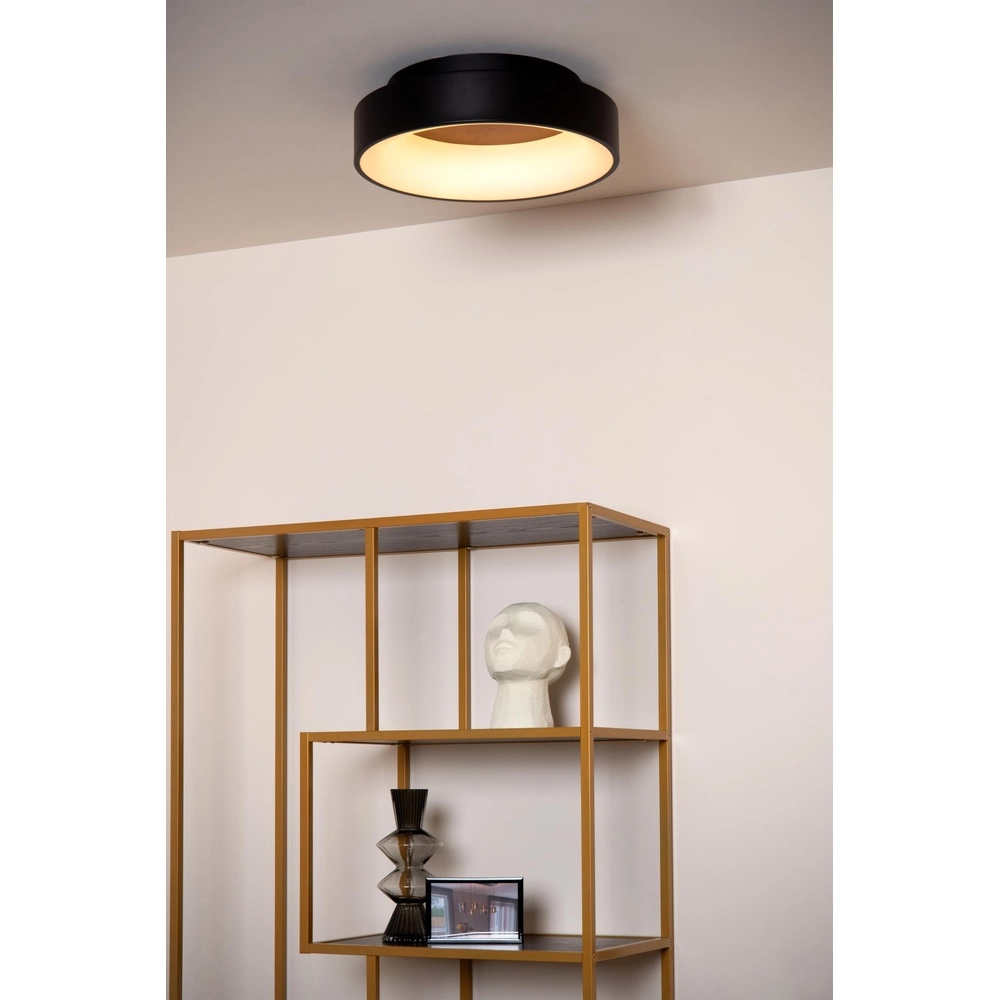 Plafondlamp Mirage Ø 38cm zwart Lucide 5411212361202